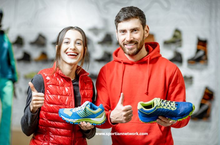 choosing sport shoes
