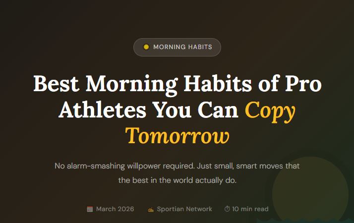 morning habit